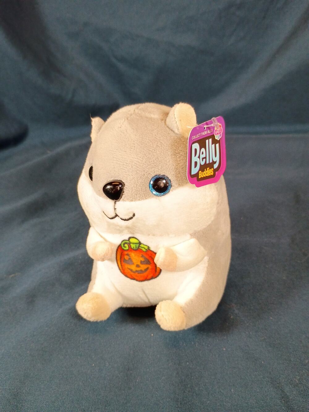 Belly Buddies Halloween Hamster Pumpkin Plush NWT